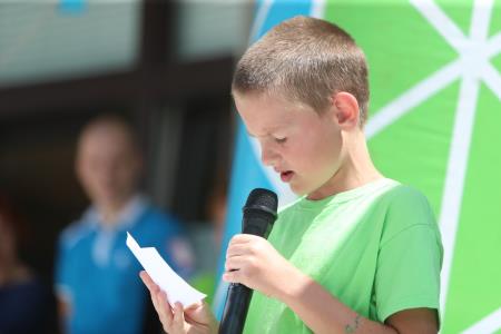 Slovenska bakla na obisku v Lučah